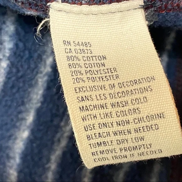 AMERICAN EAGLE OUTFITTERS STRIPPED HOODIE - Picture 2 of 12